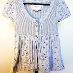 American Eagle short sleeve sweater top.